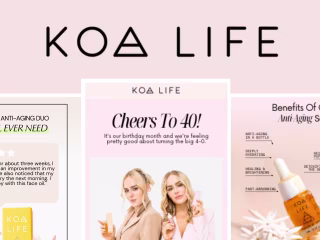 Email Marketing for Skincare Brand