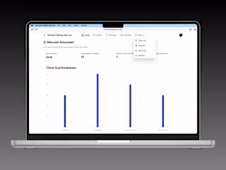 Personal Trainer Software
