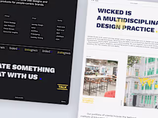 Brand & Website Revamp for Wicked Studio