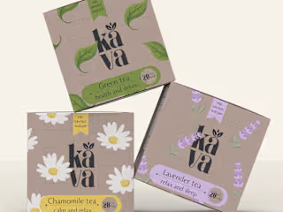 Kava | Tea Brand Identity and Packaging | Concept