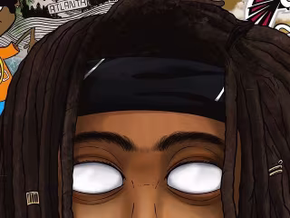 Created Cartoon Version of Rapper J.I.D