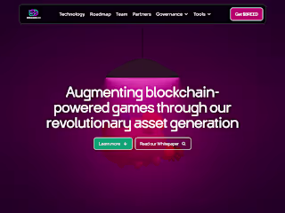 BreederDAO Landing Page Design