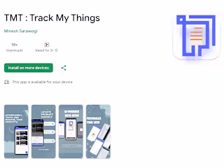 TMT : Track My Things
