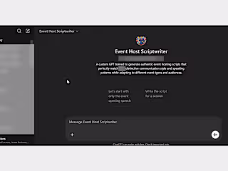 Event Scriptwriting Assistant | Custom GPT