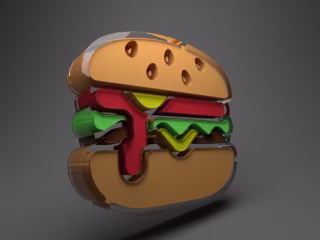 3D Icons and Logo Designing
