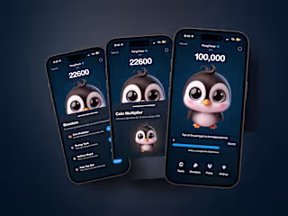 PengFever - Web3 Gamified Airdrop Interface