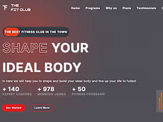 Gym Website Developer | Digital Fitness Transformation