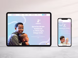 New Branding and Webflow Website for Social Language Promotion