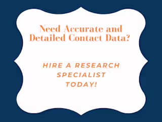 Research Specialist for Contact Data Compilation