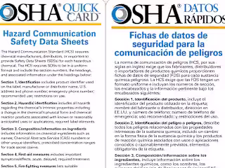 OSHA Safety Manual and Brochure Translation