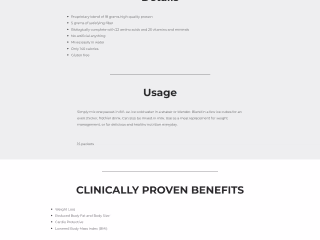 NeoLife Shake Landing Page