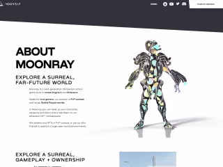 Moonray Game - P2E Blockchain Game