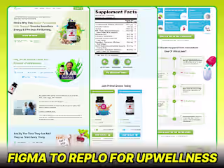 Figma Design + Replo Development For Ultra Liver lander