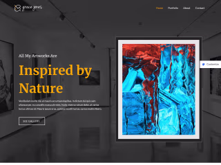 Artist Portfolio Website