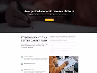 Scholarly Africa Marketing Website/Landing Page