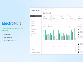 ElectroMart - Electronic Store E-Commerce Website