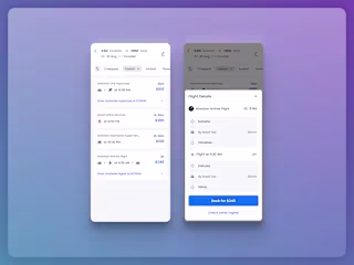 Travel Aggregator Interface