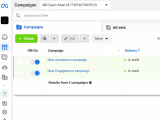 Meta ads campaign