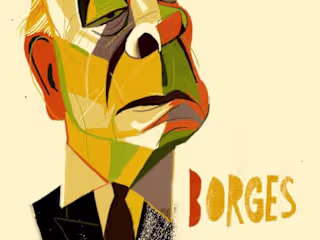 ¡El señor Borges!