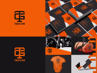 Theo's Gym Visual Identity