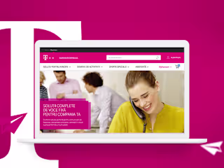 Telekom Business Website Redesign