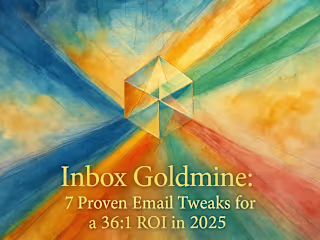 Inbox Goldmine: 7 Proven Email Tweaks for a 36:1 ROI in 2025