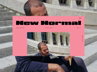 Webflow development of NewNormal website