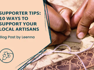 10 Ways to Support Your Local Artisans