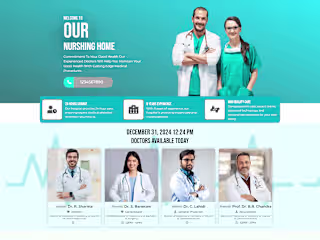Business Landing Page Design in WordPress