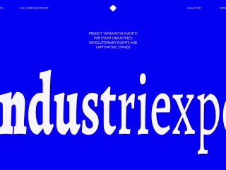 Industriexpo / Website redesign & animation