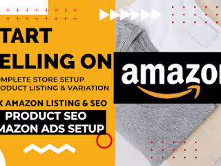 I will create amazon product listing variation store setup