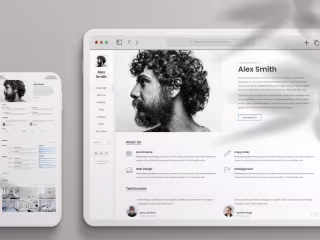 Web Designing of a Portfolio / Resume
