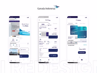 Garuda Indonesia UI Redesign Challenge