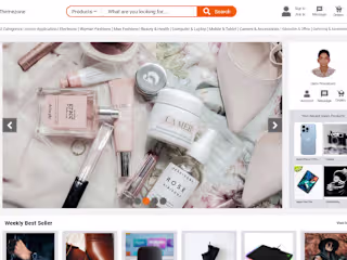 I will design an online store or an ecommerce website