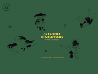 Happy Birthday Studio Ping Pong