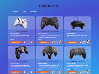 Web design (UI design)