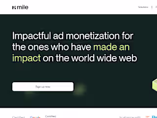 Mile - Rethinking Ad Tech for Digital Publishers