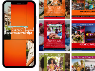 [👩🏾‍💻 Brand Design/ Graphic Design ] The Current Event Series