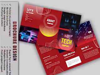 Tech Brochure Design