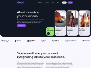 UXUI for AI Agency 