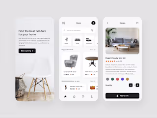 Furniture sale purchase concept app