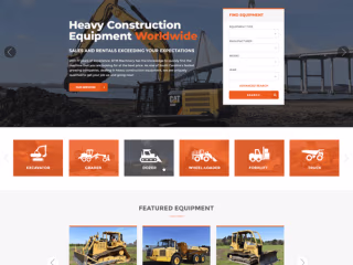 construction website design
