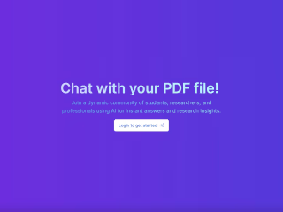 Chat with PDF (using GPT3.5)