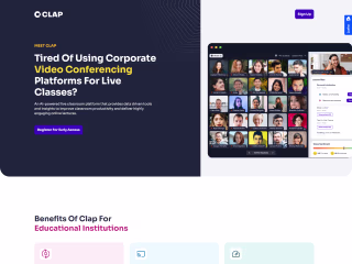 Clap - AI-Powered Live Classroom