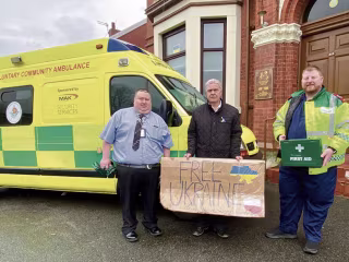 A special thank you from Ukraine to Tameside