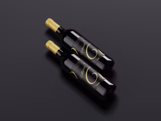 Wine label design