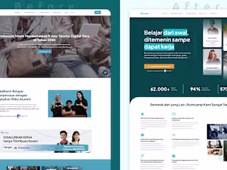 Web Design for Digital Bootcamp in Indonesia 🇮🇩