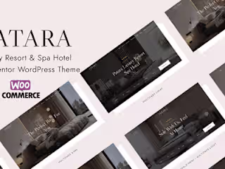 Patara - Luxury Resort & Spa Hotel Elementor WordPress Theme