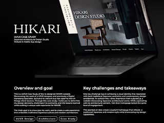 HIKARI UI/UX Design 