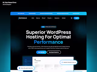 Hostious.io Website Design | Secure & Hassle-Free! 🔒⚡